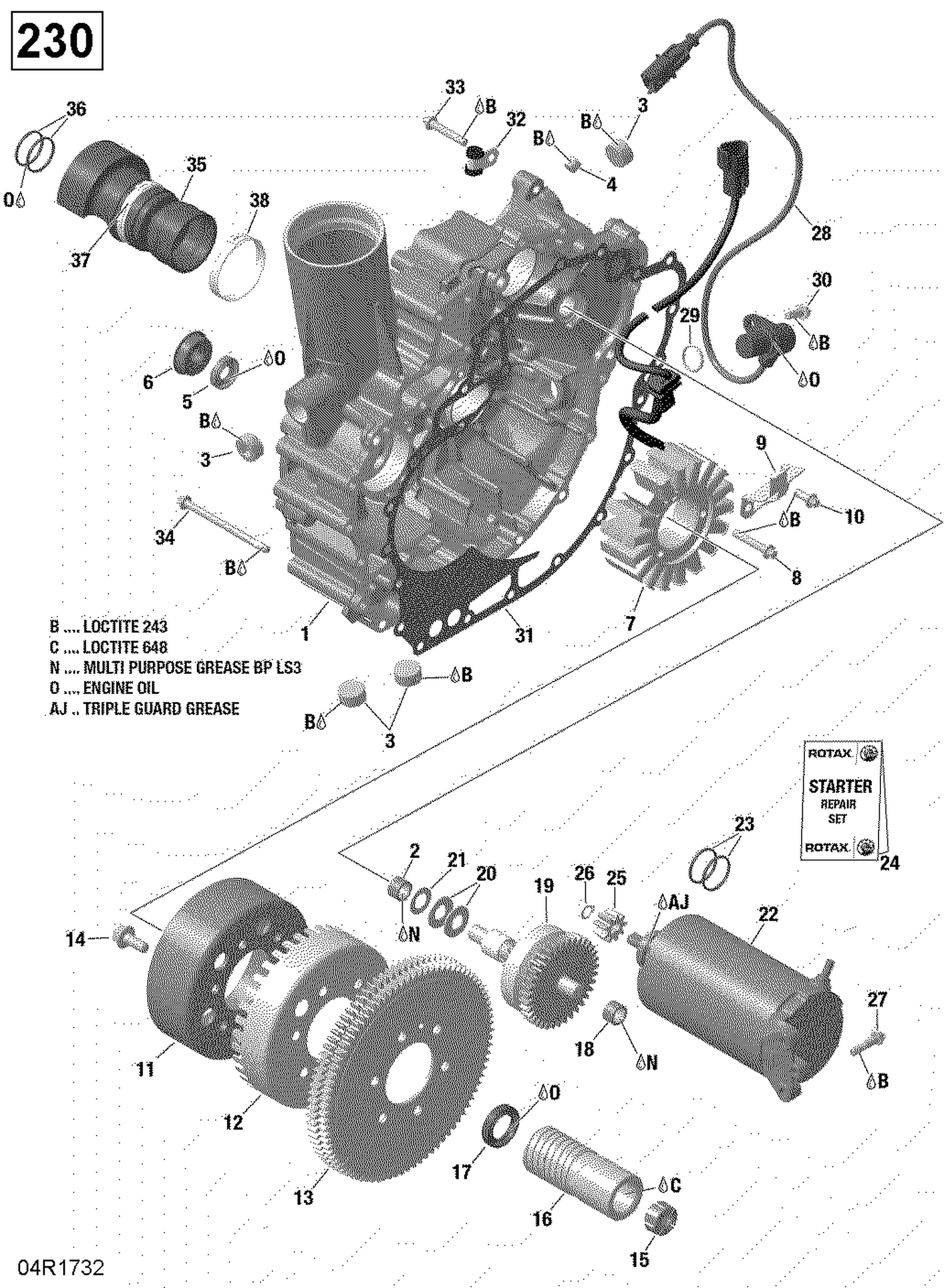 03- PTO Cover And Magneto - 230