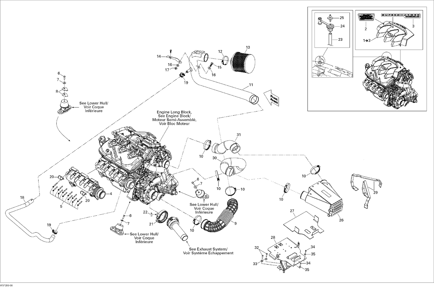01- Engine And Air Intake Silencer