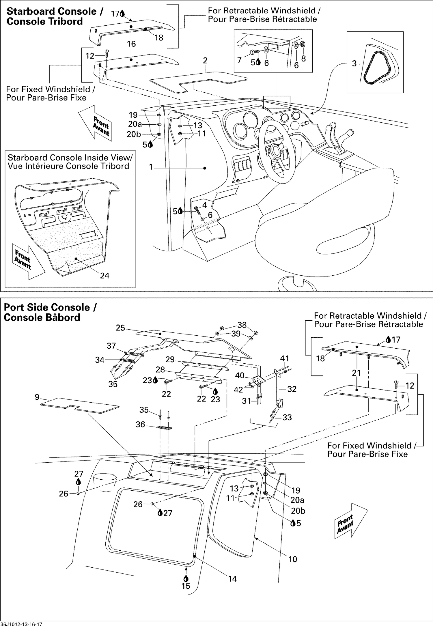 09- Front Console And Glove Box