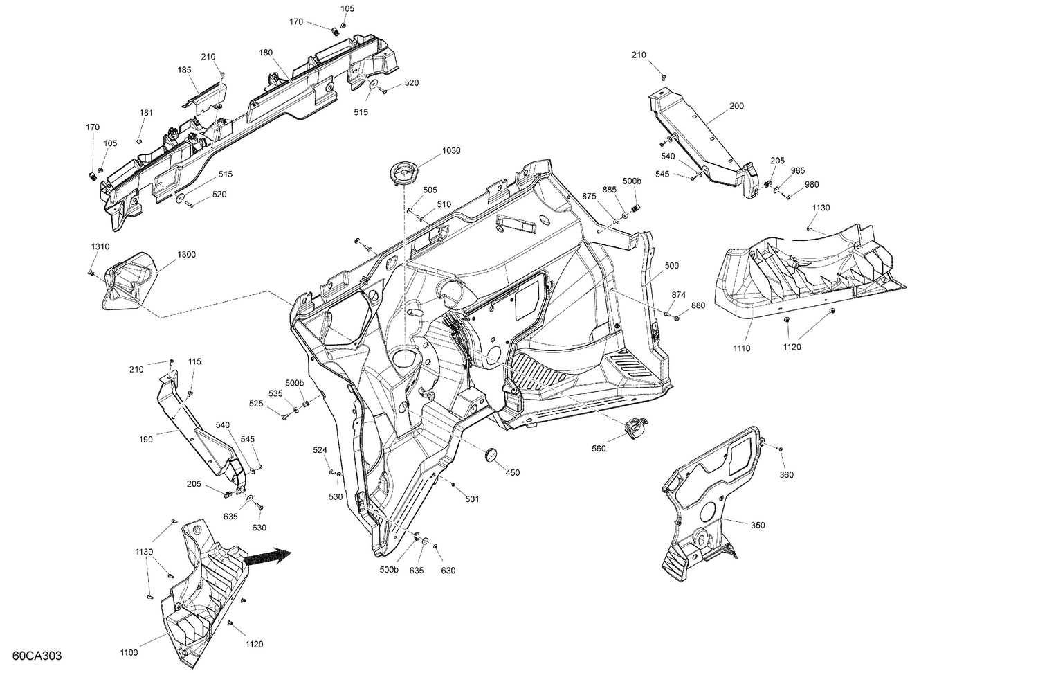 07- Cab Interior - Firewall