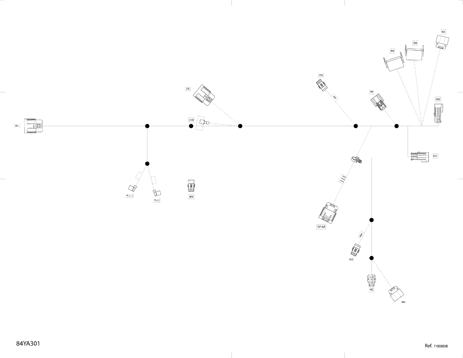 08- Electric - Cargo Harness - 710006508