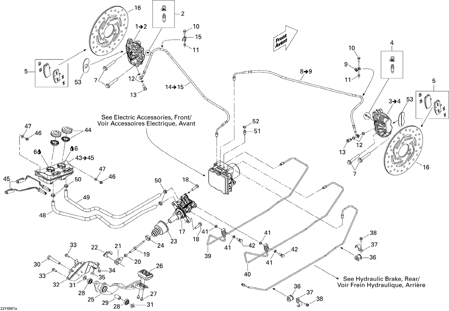 06- Hydraulic Brake, Front SM5 Manual
