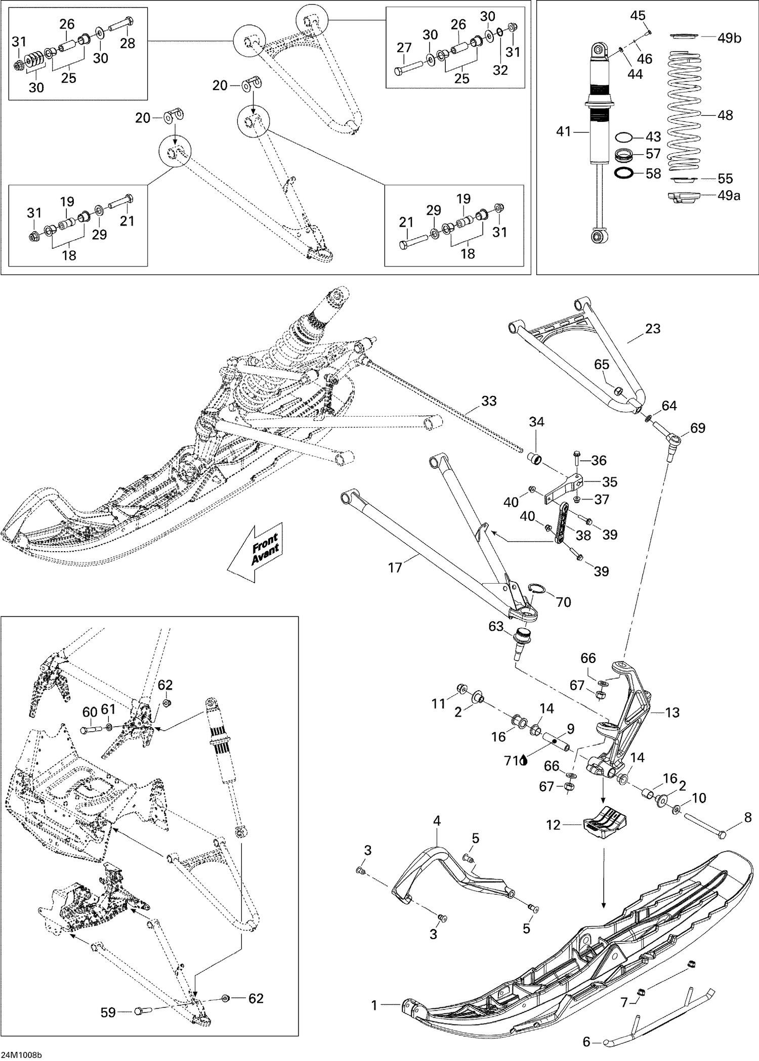 07- Front Suspension And Ski BC
