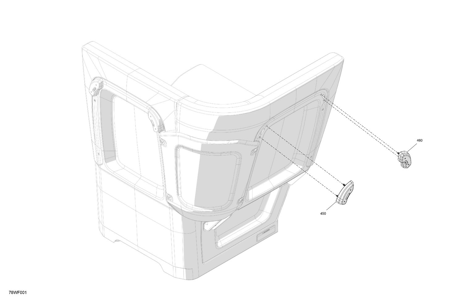07- FURNITURE - Bumper For Corner Backrest