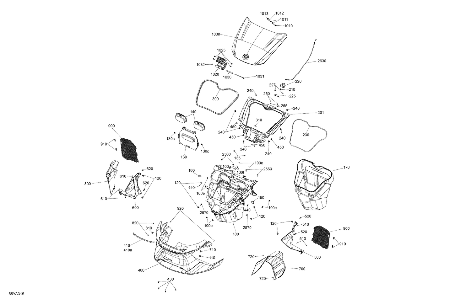 07- Body - Front Storage Tray