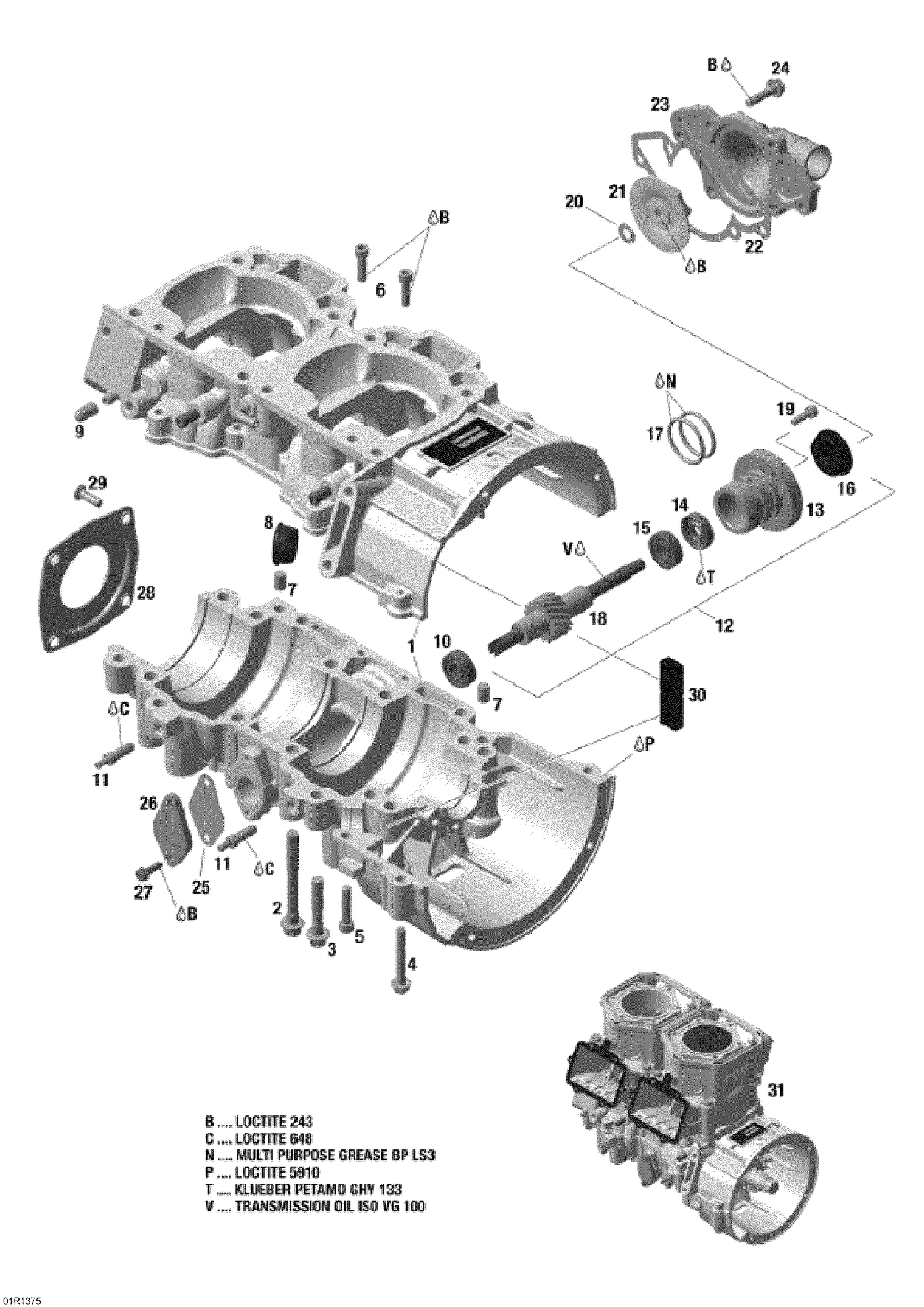 01- Crankcase