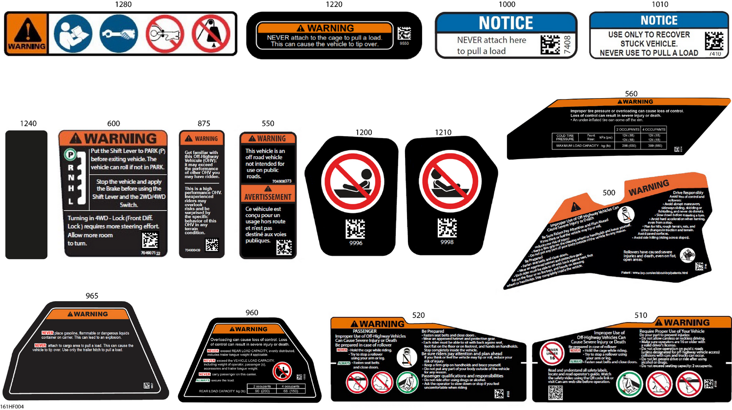 07- Body - Warning Decals
