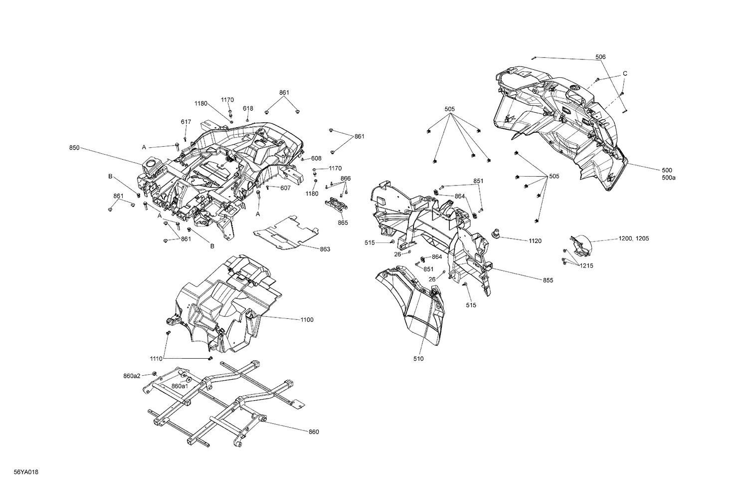07- Body - Cargo Structure And Rear Fenders -  Japan
