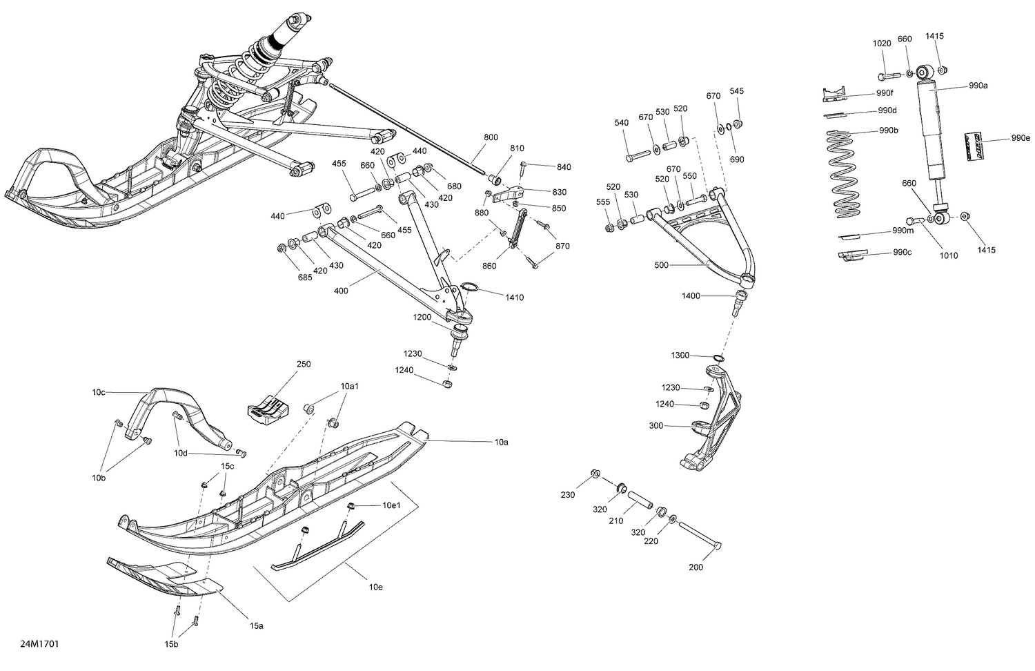 07- Front Suspension And Ski