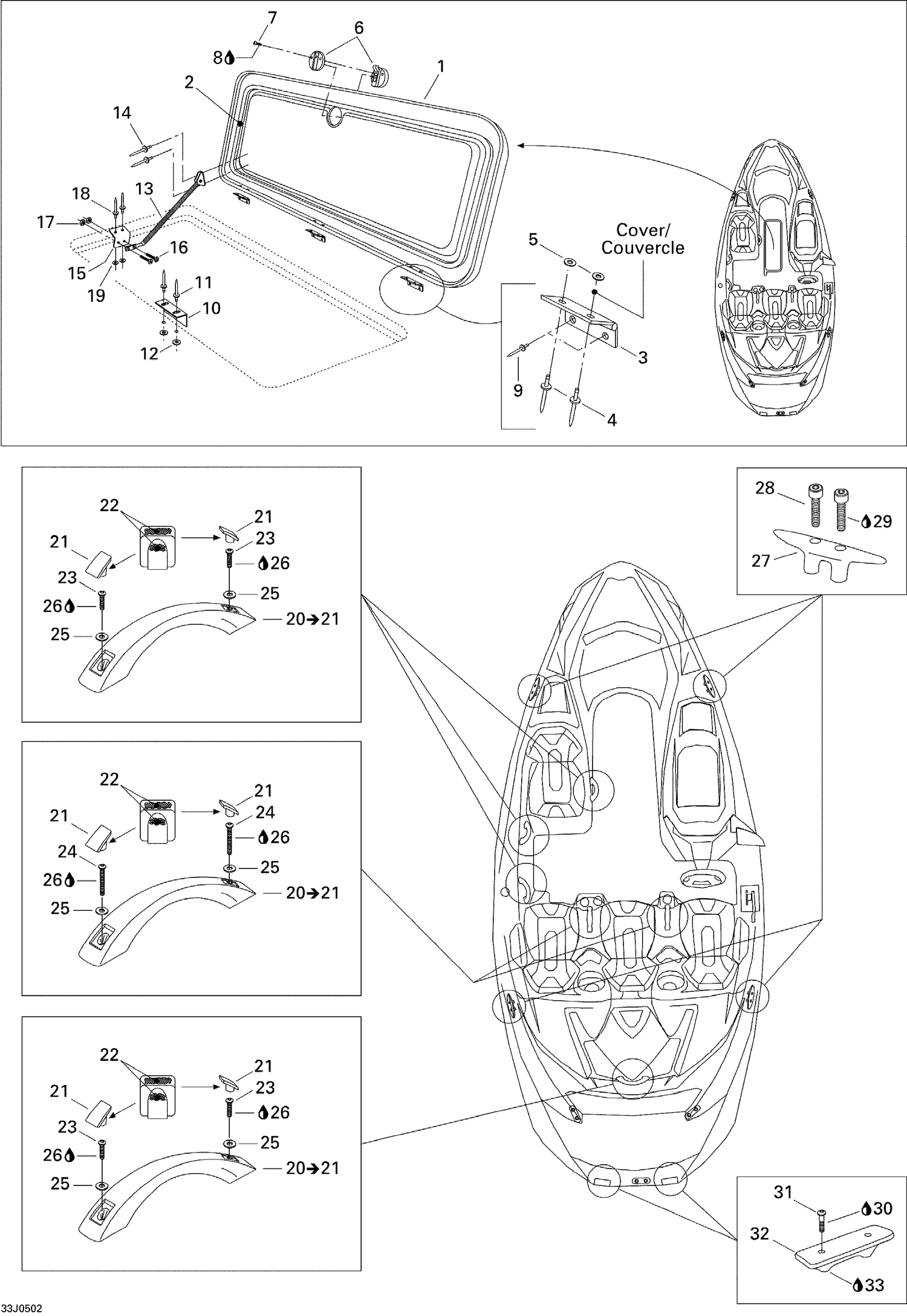 09- Central Cover And Accessories
