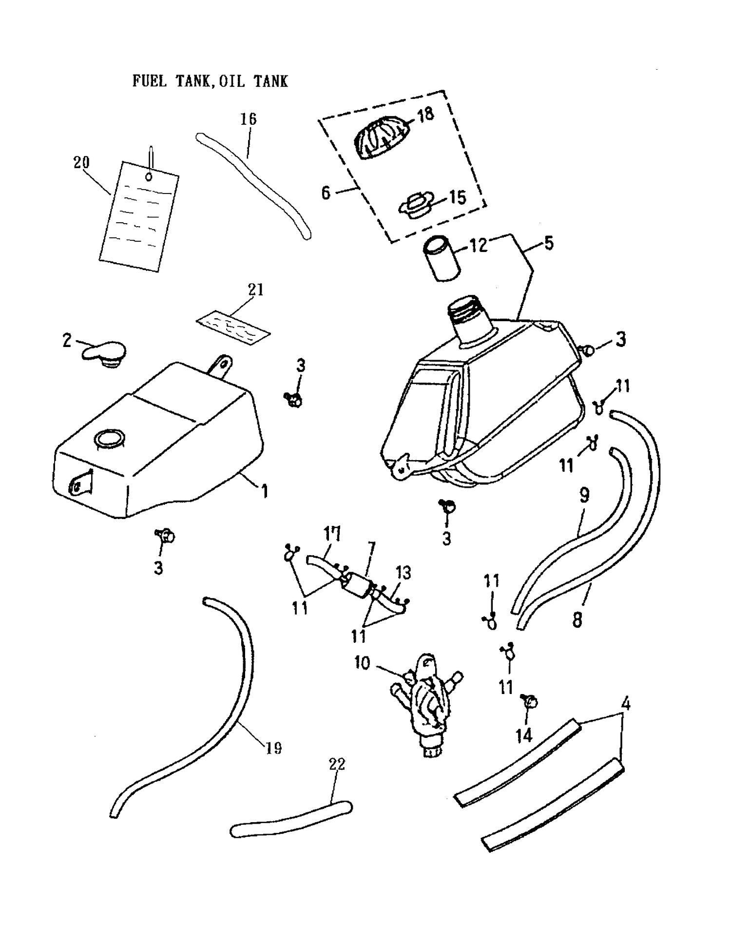 02- Fuel Tank, Oil Tank 170-16