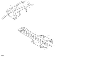 07- Body - Skid Plate And Bumper Schematic