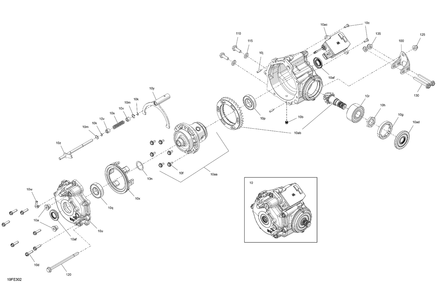04- Drive - Front - Differential Parts