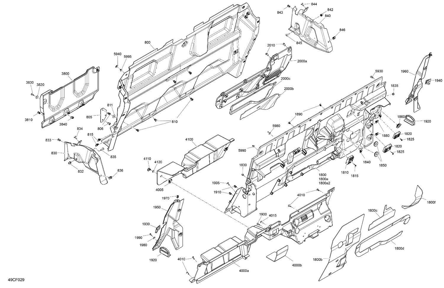 07- Cab Interior - Back Wall
