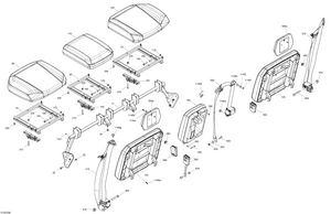 07- Body - Seat - Rear Section Schematic