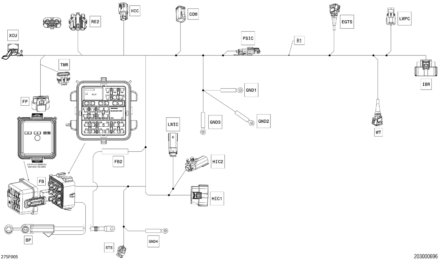 02- Electric - Main Harness - 278004461