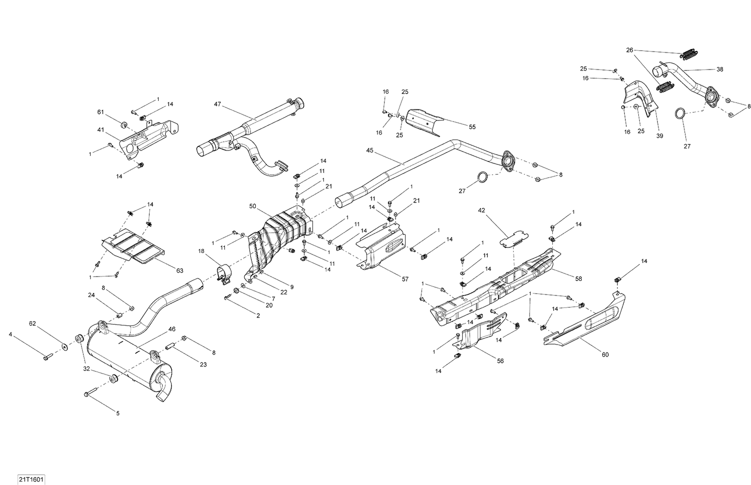01- Exhaust System - All Models