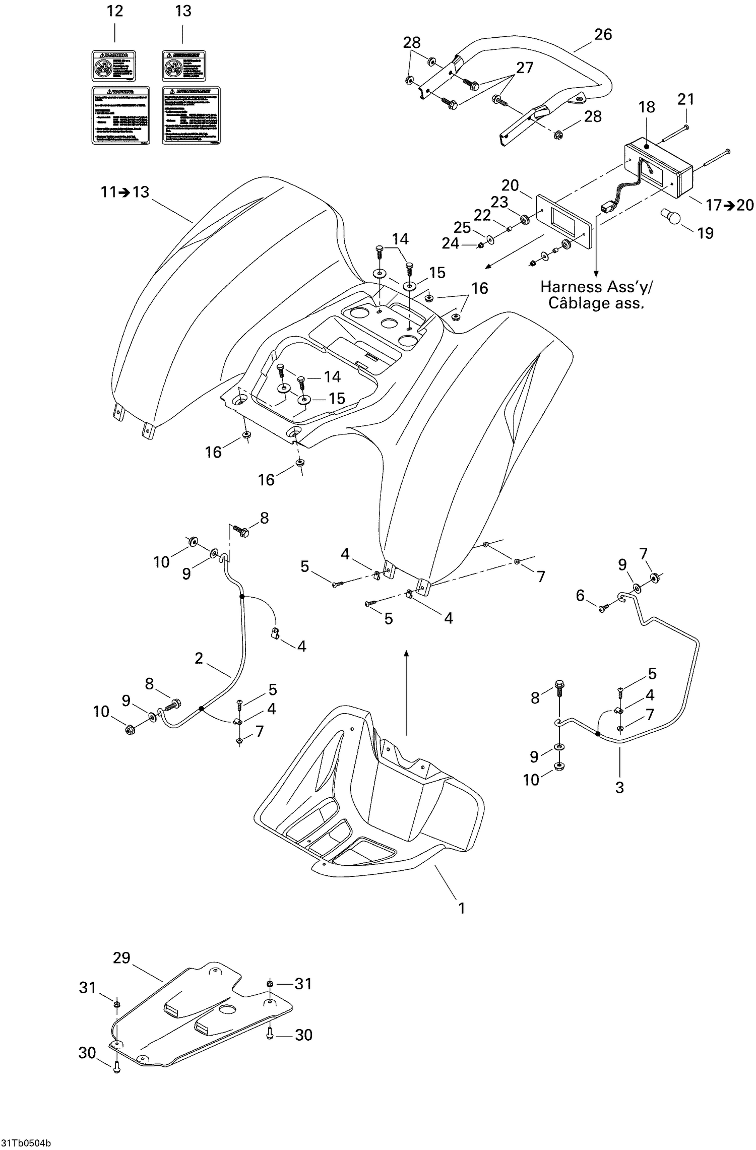 Assembly diagram