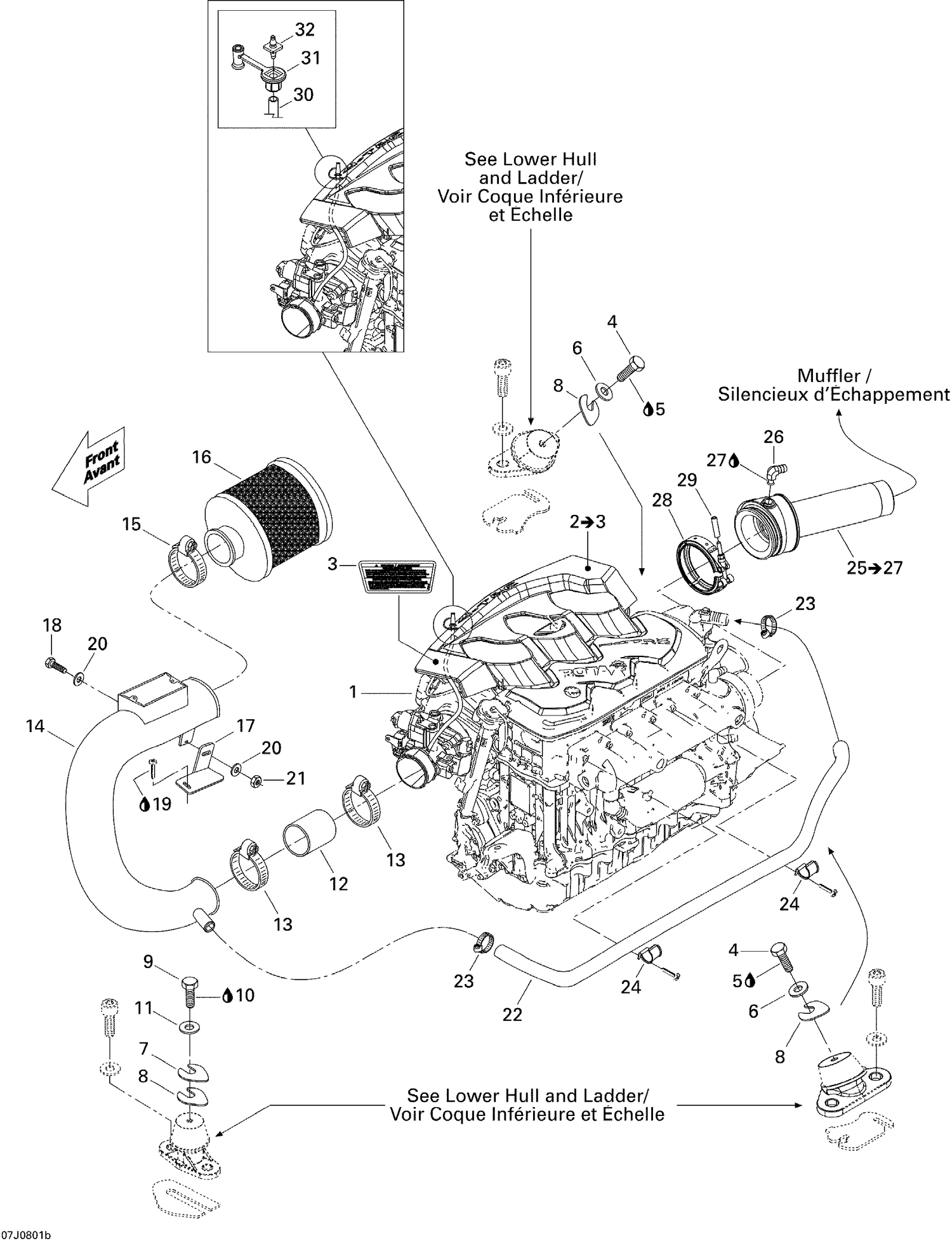 01- Engine And Air Intake Silencer Edition 2