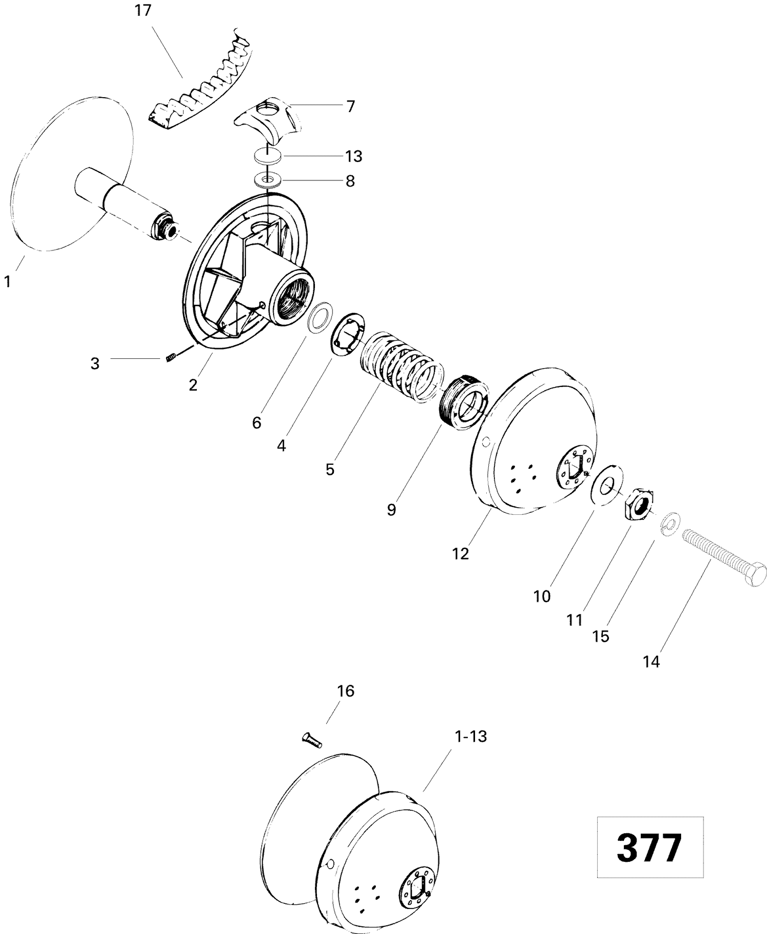 05- Drive Pulley E