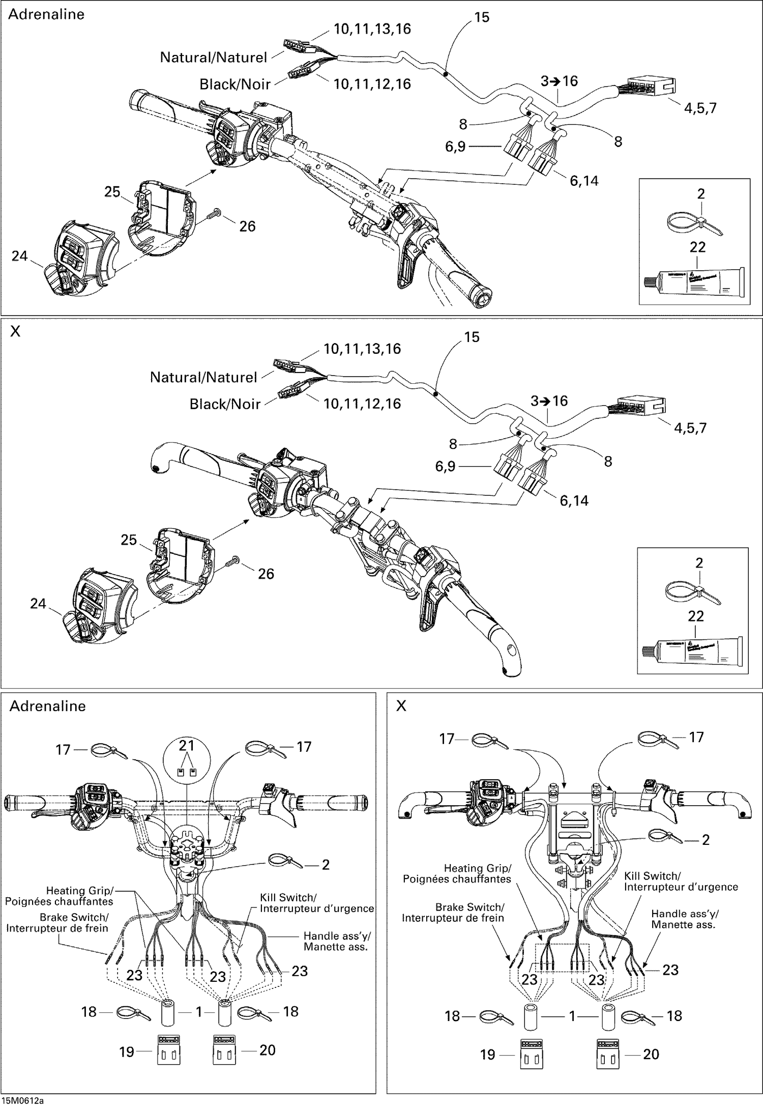 10- Steering Wiring Harness 800 HO