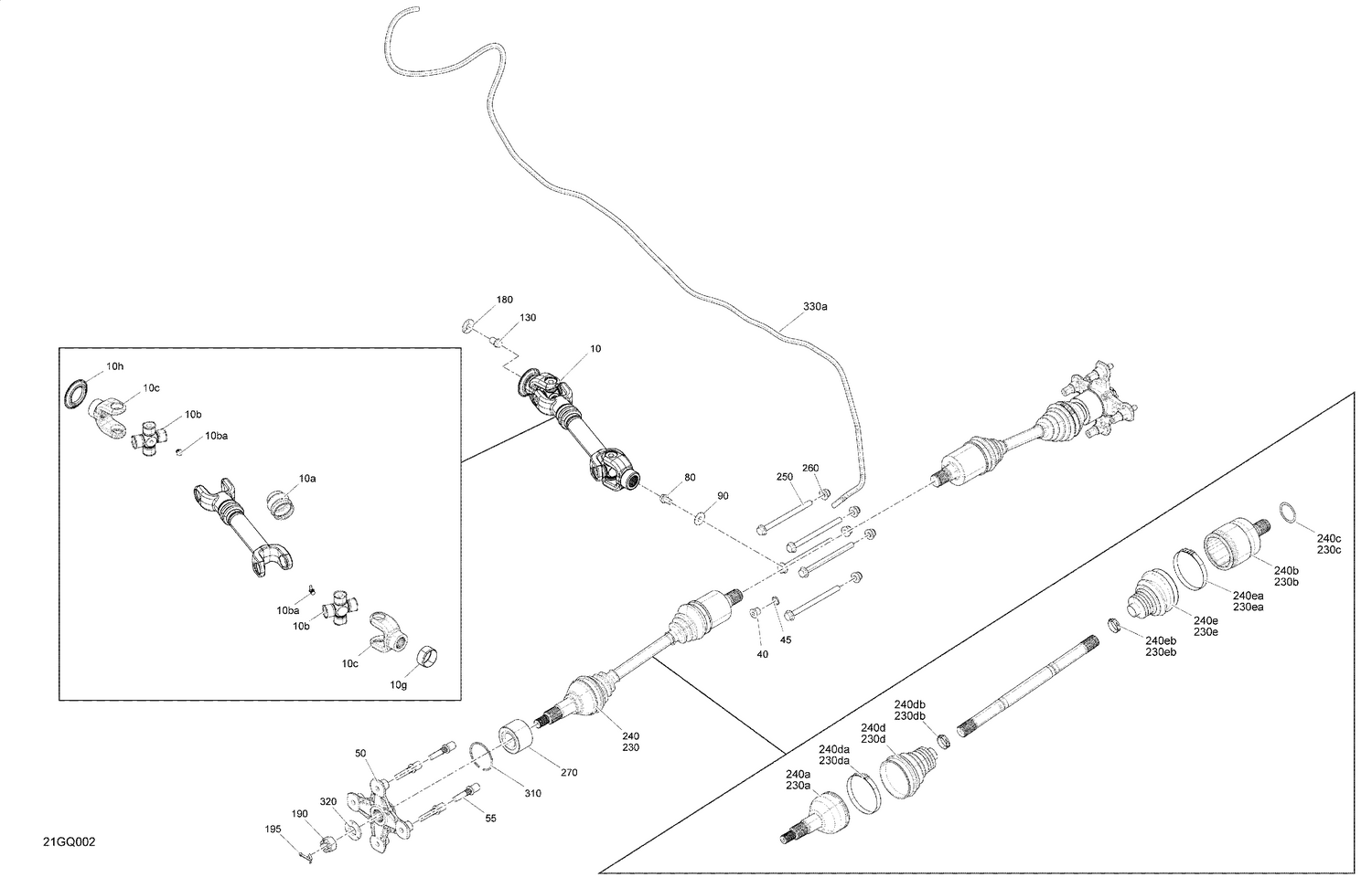 04- Drive - Rear - Common Parts - International