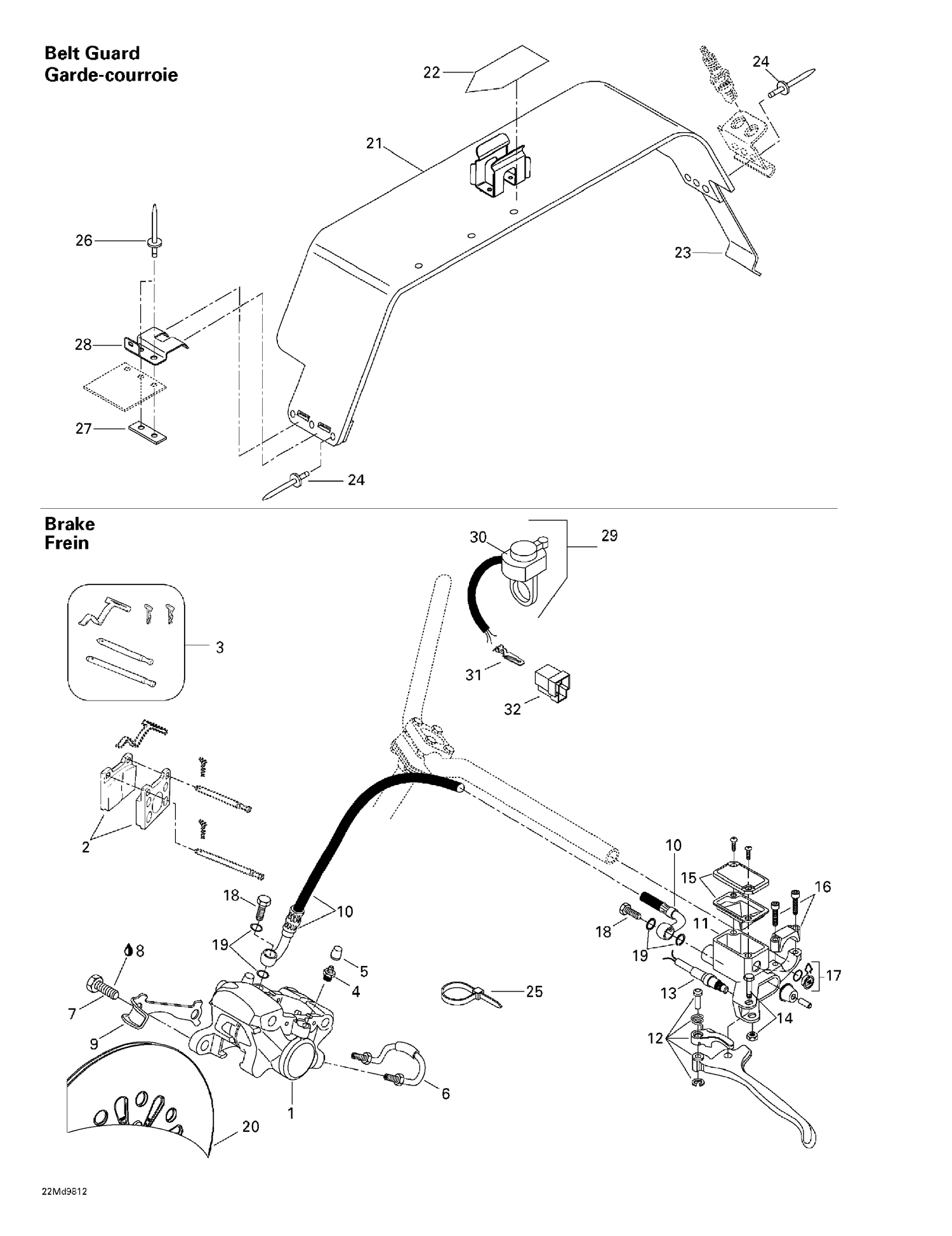 06- Hydraulic Brake And Belt Guard