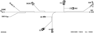 08- Electric - Voltage Regulator Wiring Harness - 710008182 Schematic