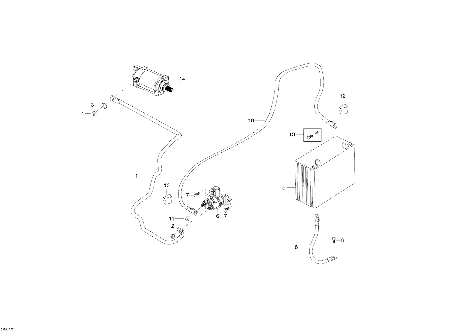 10- Battery And Starter _39M1557