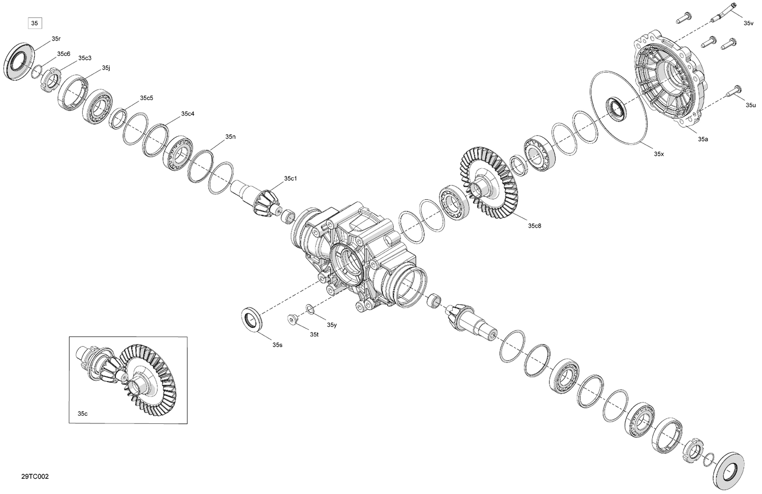 04- Drive - Middle Drive Unit
