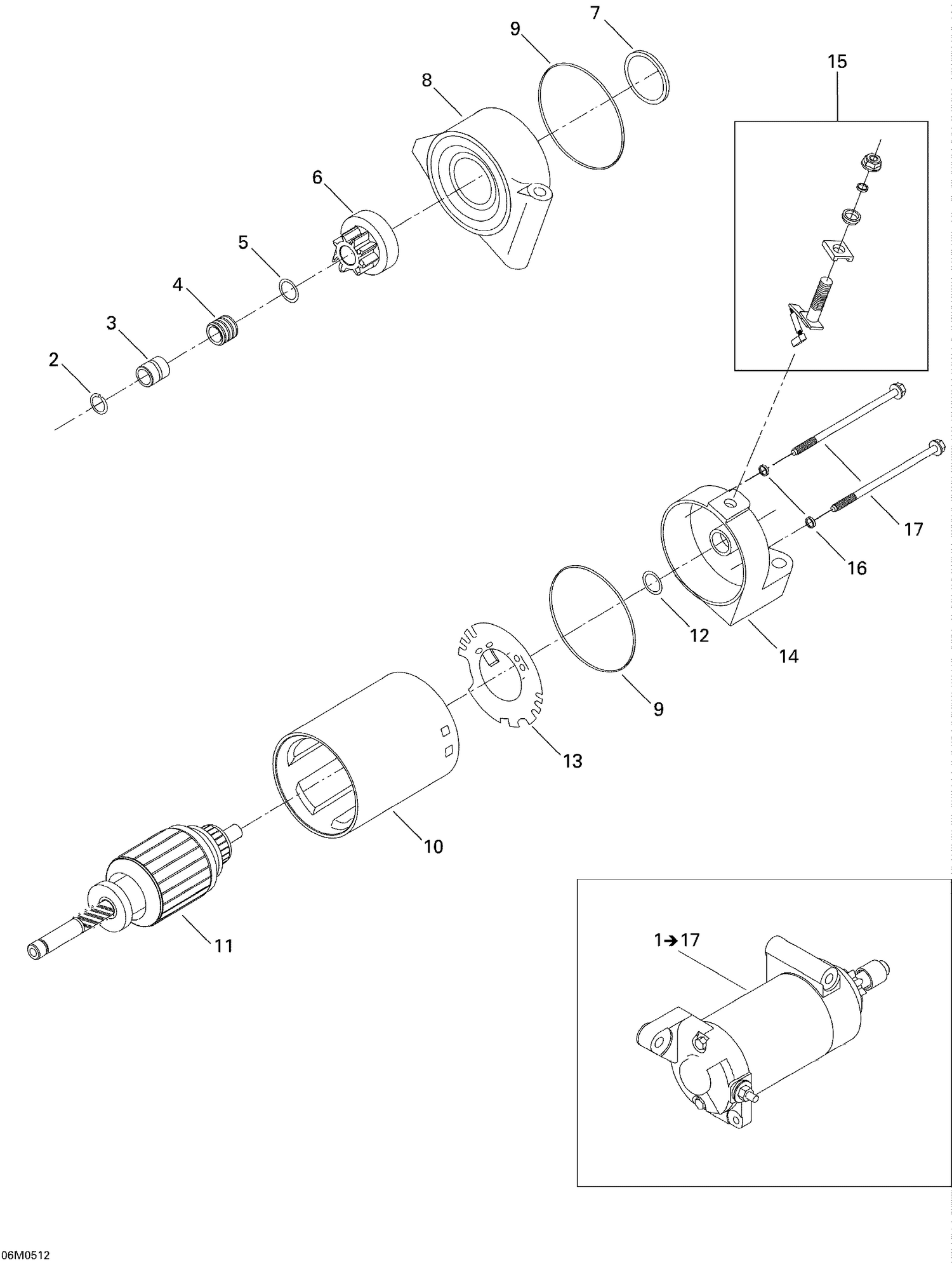 04- Electric Starter 800 HO