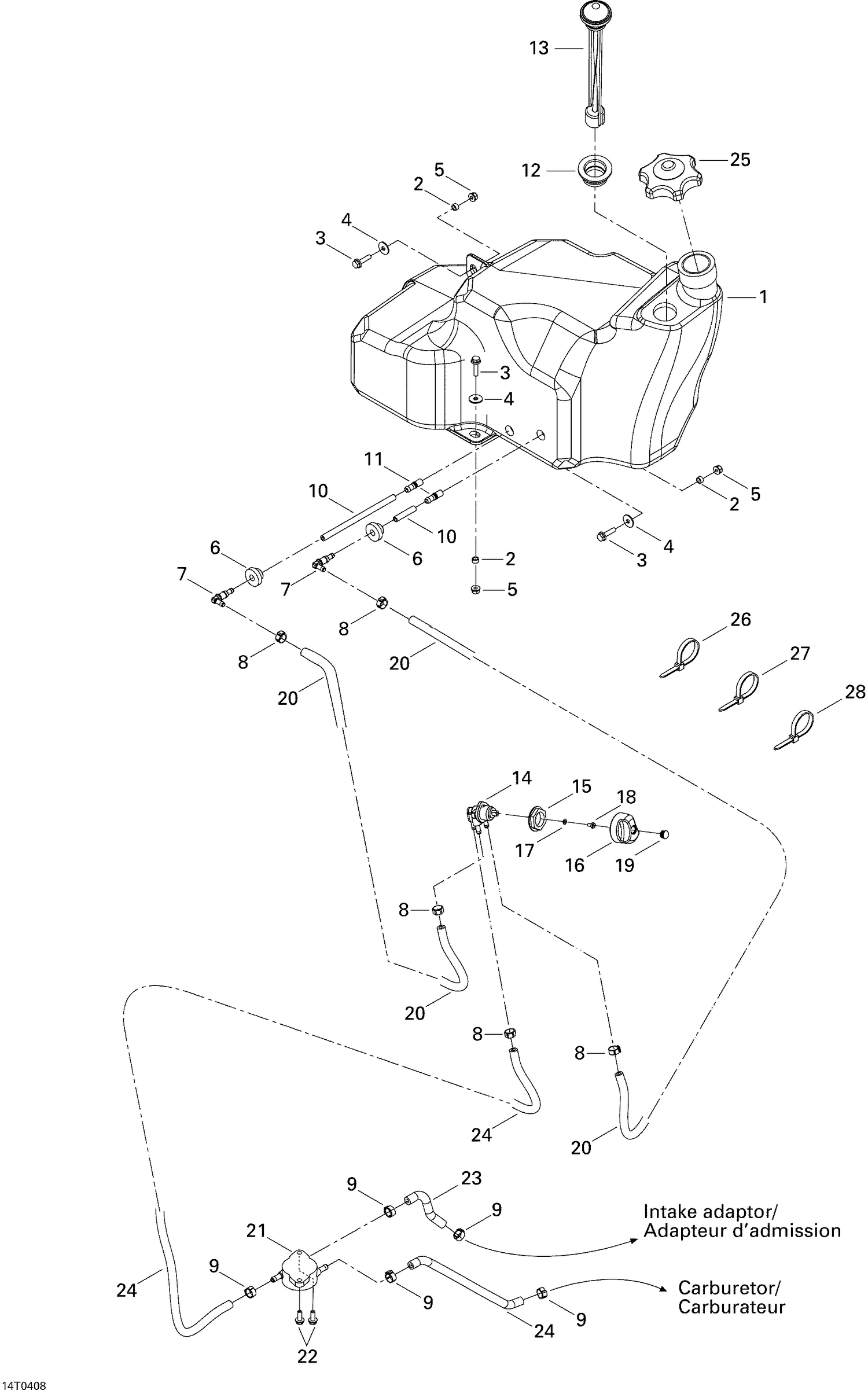 Assembly diagram