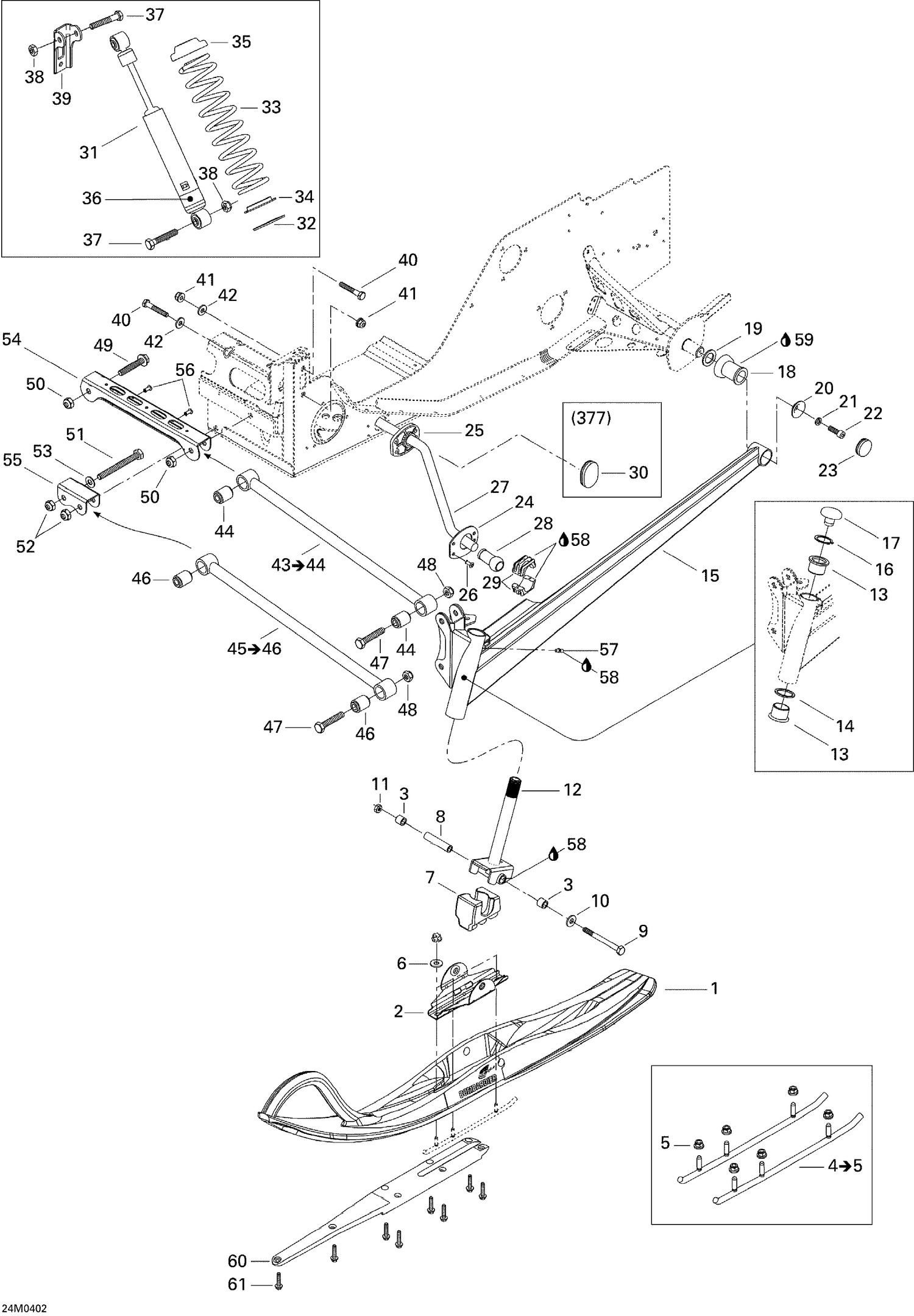 07- Front Suspension (MX Z 380F)