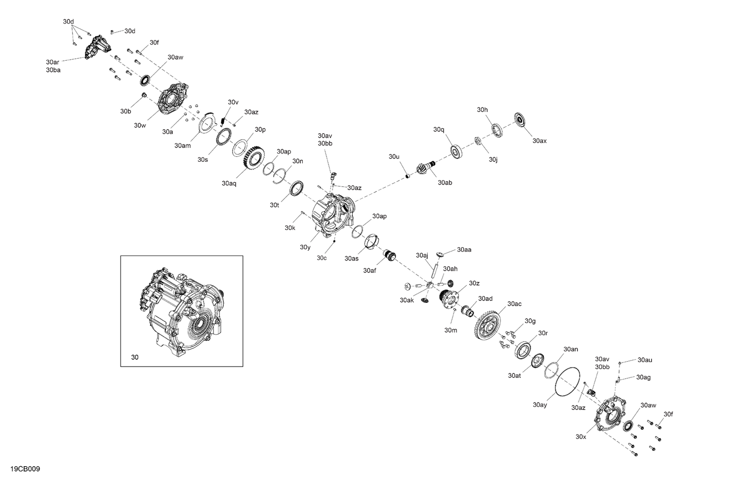 04- Drive - Front - Differential Parts