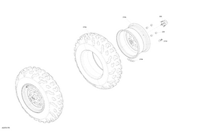 04- Drive - Front Section - Wheels  - Std Schematic
