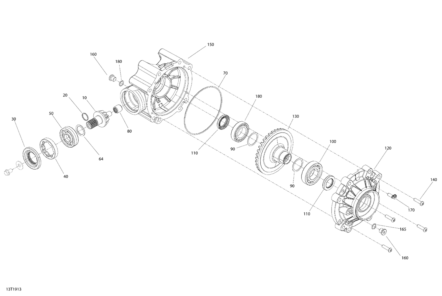08- Rear Drive - Final Drive Unit