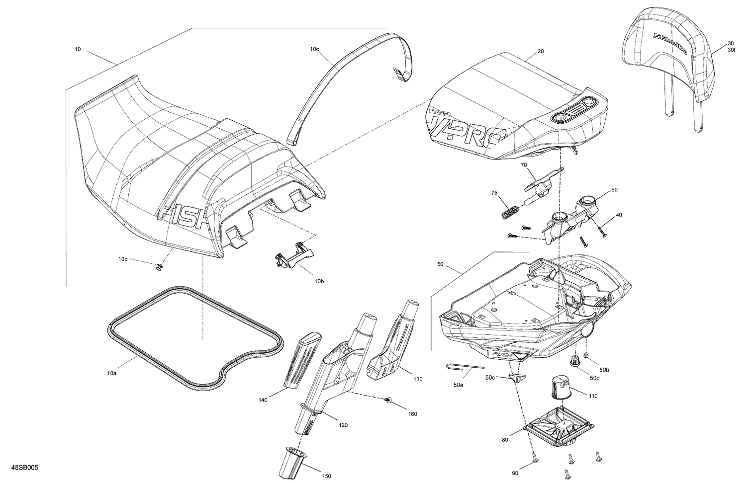 07- Body - Seat - North American Model