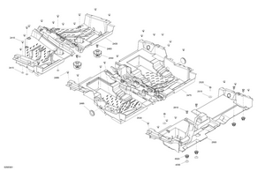 07- Cab Interior - Floor Schematic