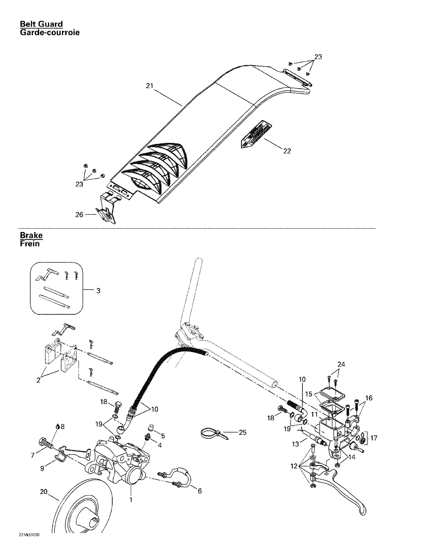 06- Hydraulic Brake And Belt Guard