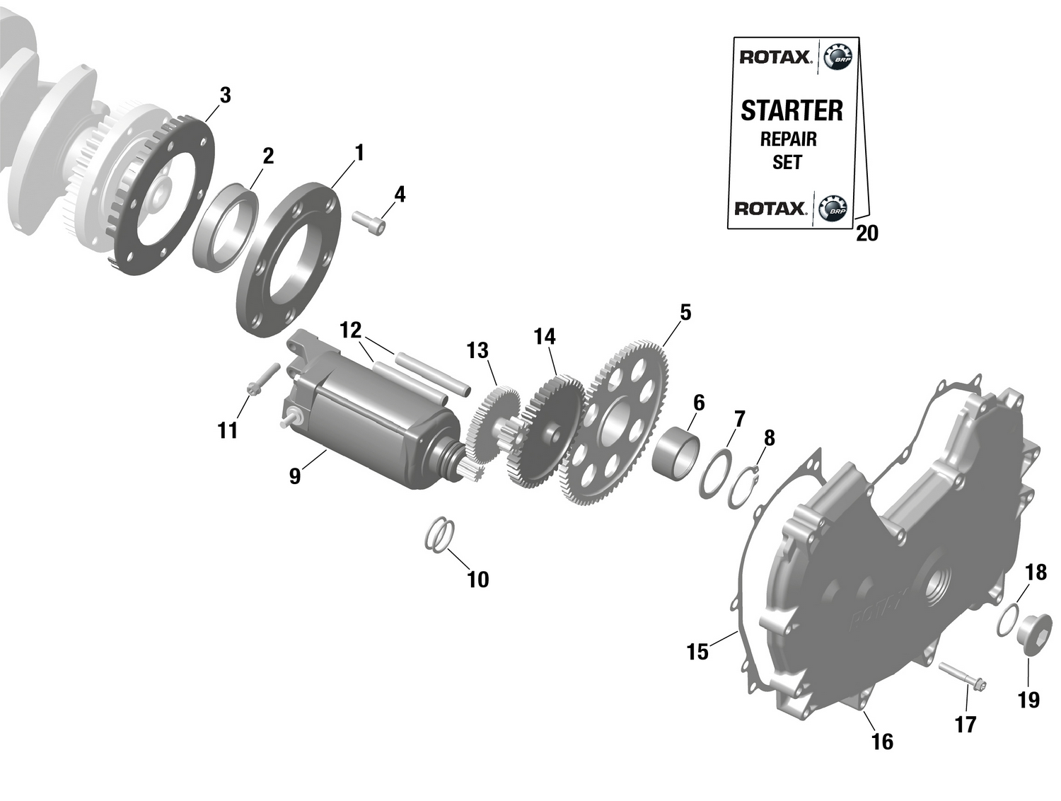 01- ROTAX - E-Starter