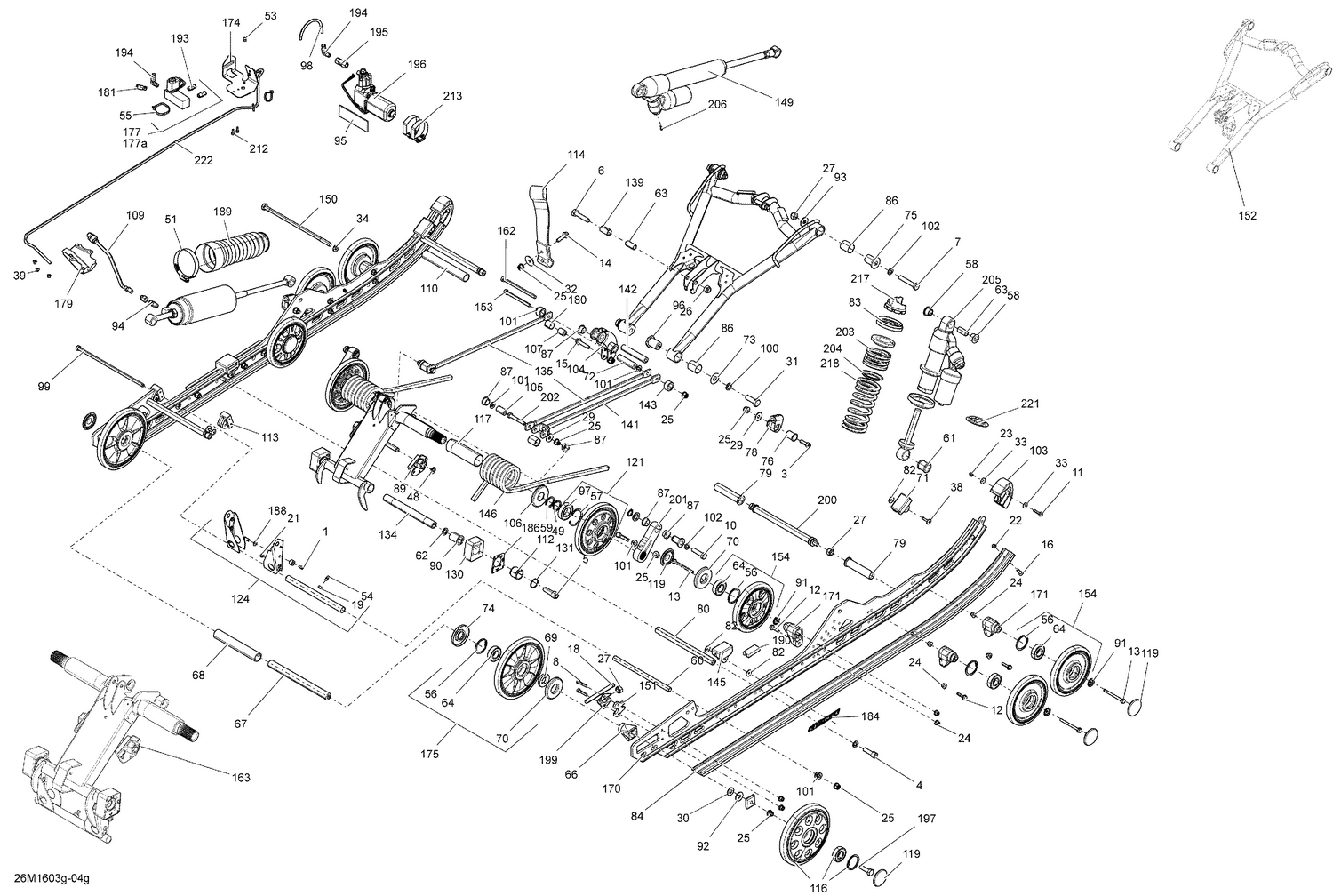 08- Rear Suspension - Package Enduro