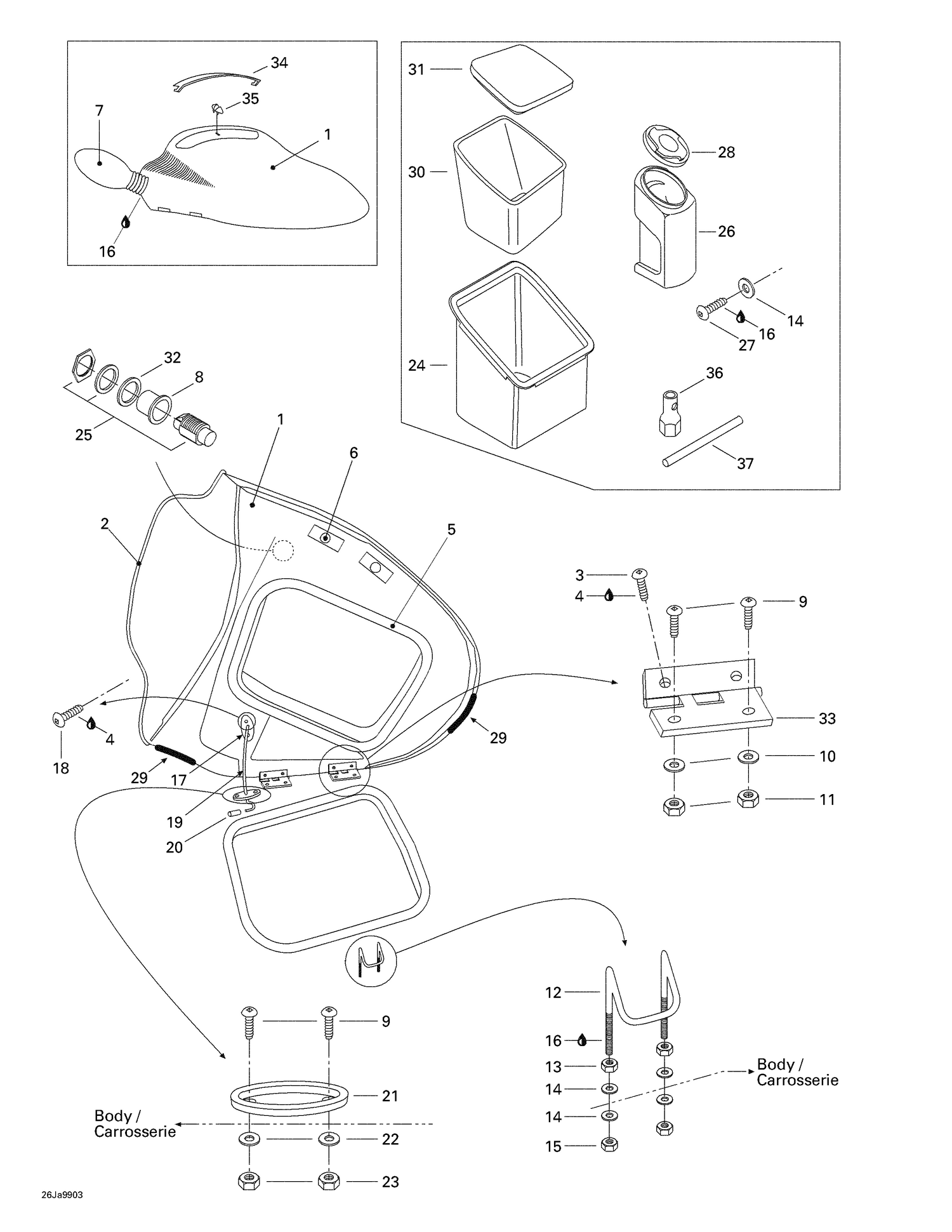 09- Front Storage Compartment