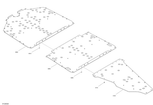 09- Body - Skid Plate Xrs Schematic