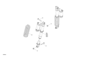 05- Suspension - Rear Shocks Schematic