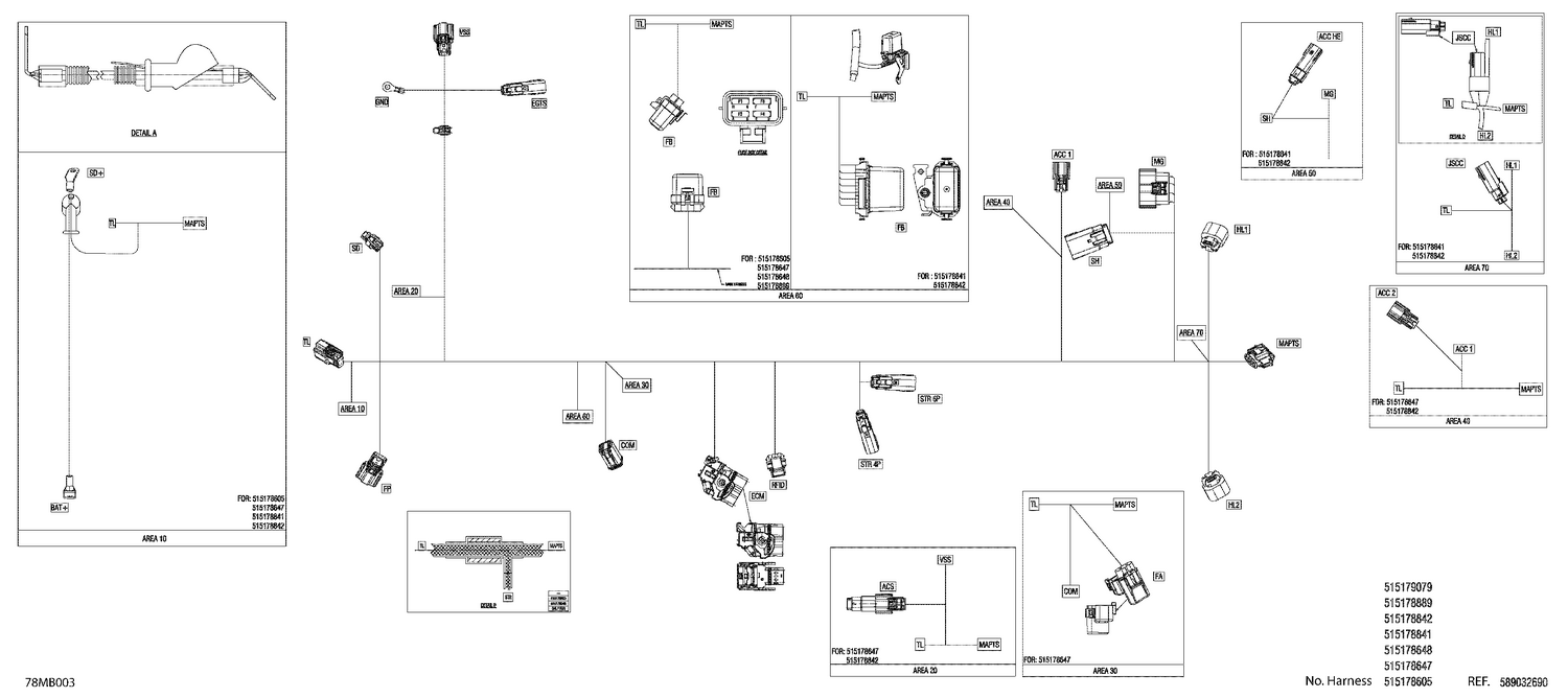 08- Electric - Main Harness - 515178605