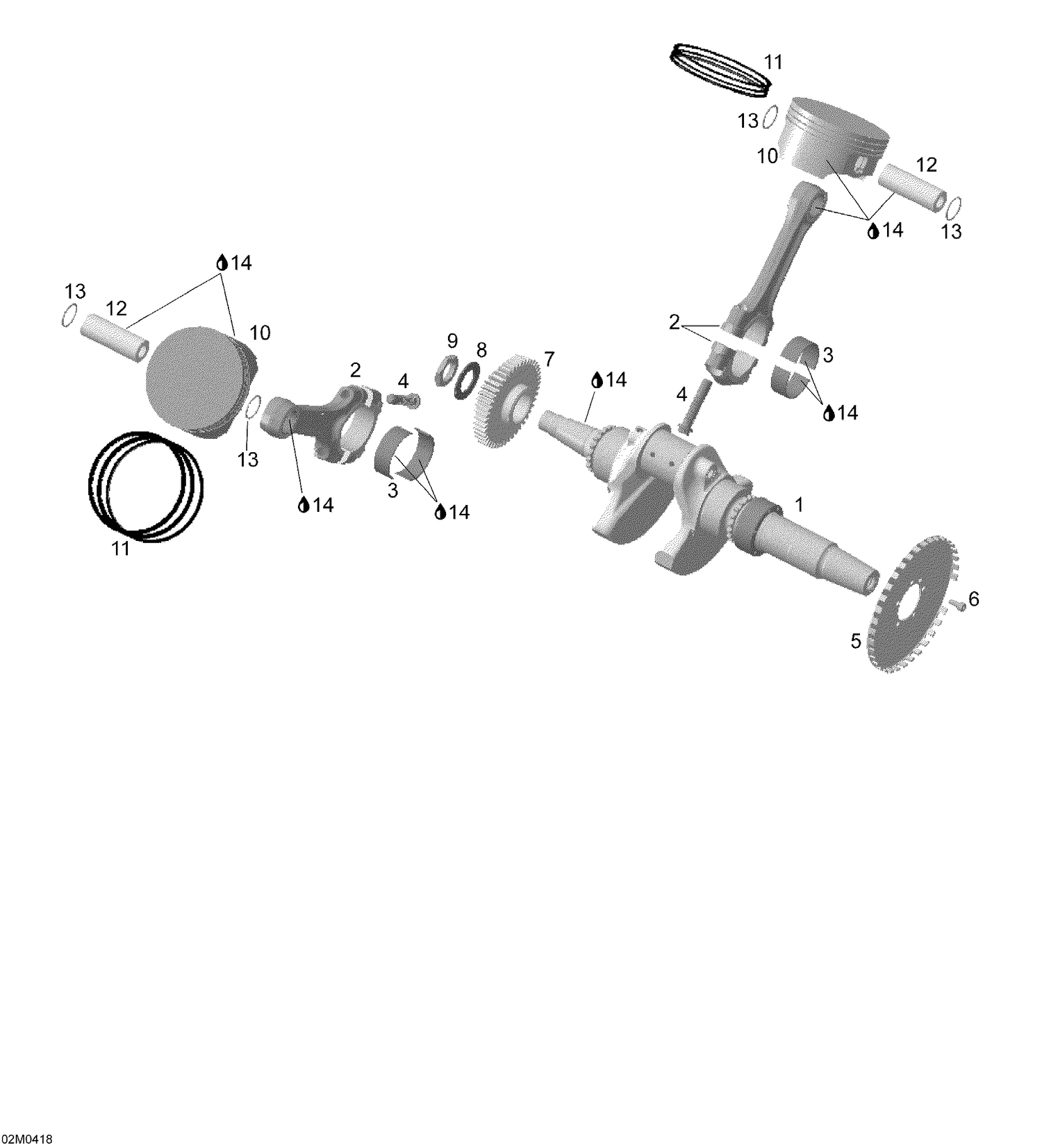01- Crankshaft And Piston