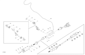 04- Drive - Rear Section - Common Parts Schematic