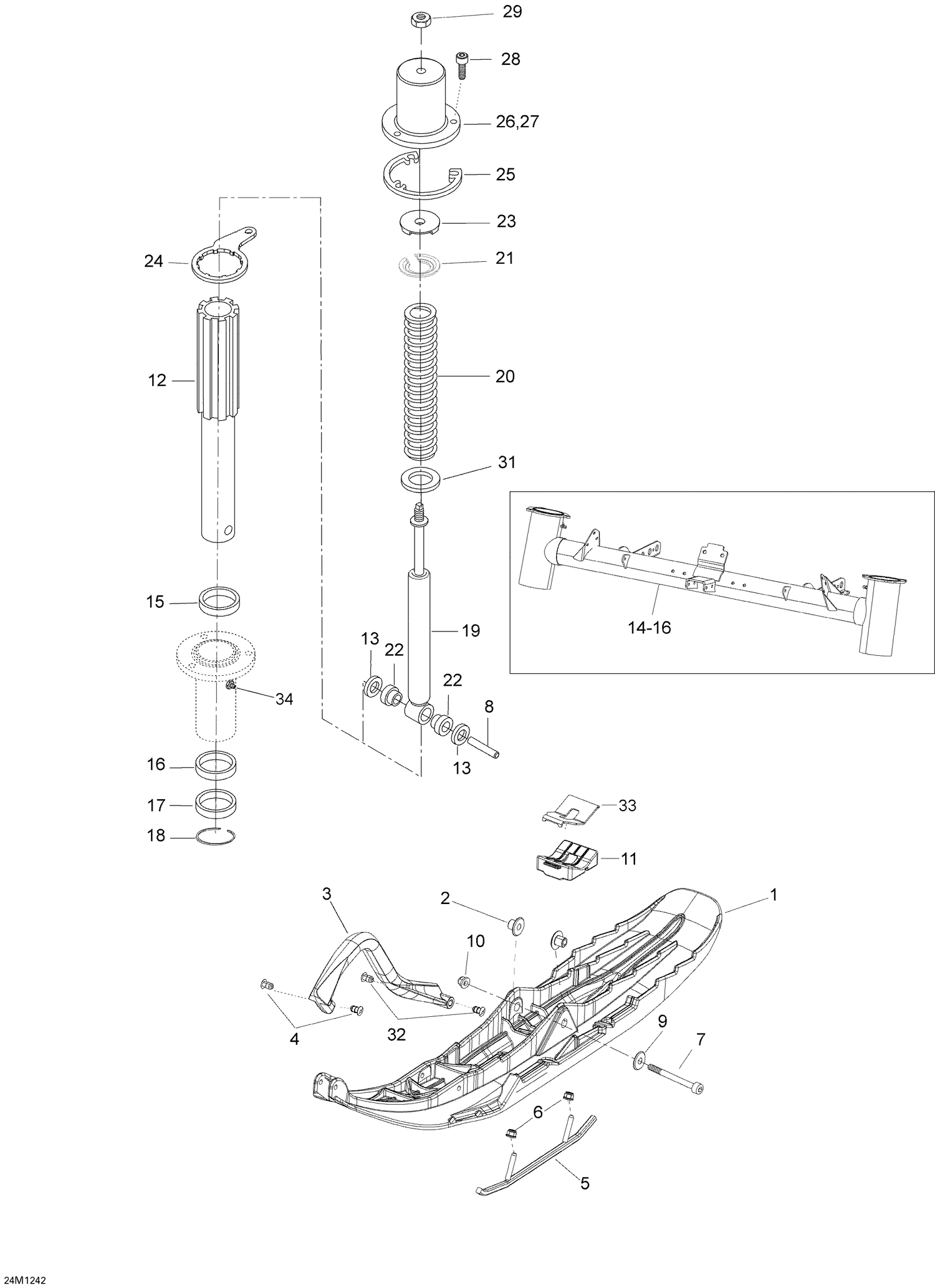 07- Front Suspension And Ski