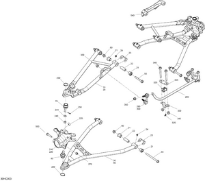 05- Suspension - Front Components Schematic