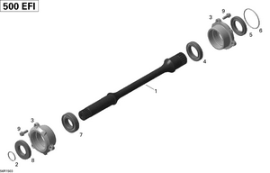 08- Drive Shaft _56r1503 Schematic
